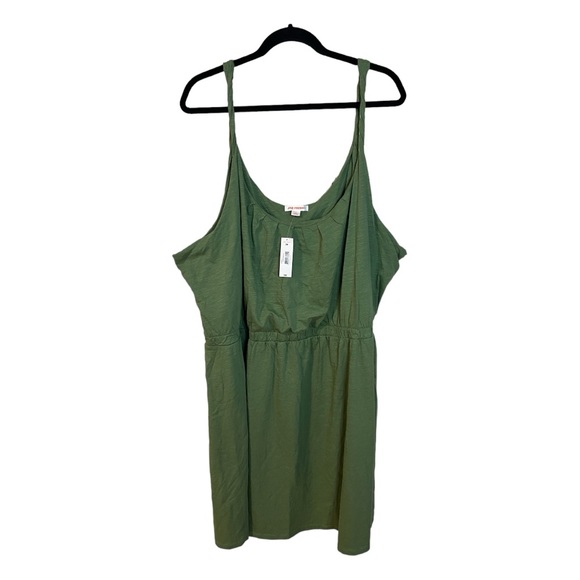 A green Joe Fresh dress in 3X. NWT - Picture 2 of 6